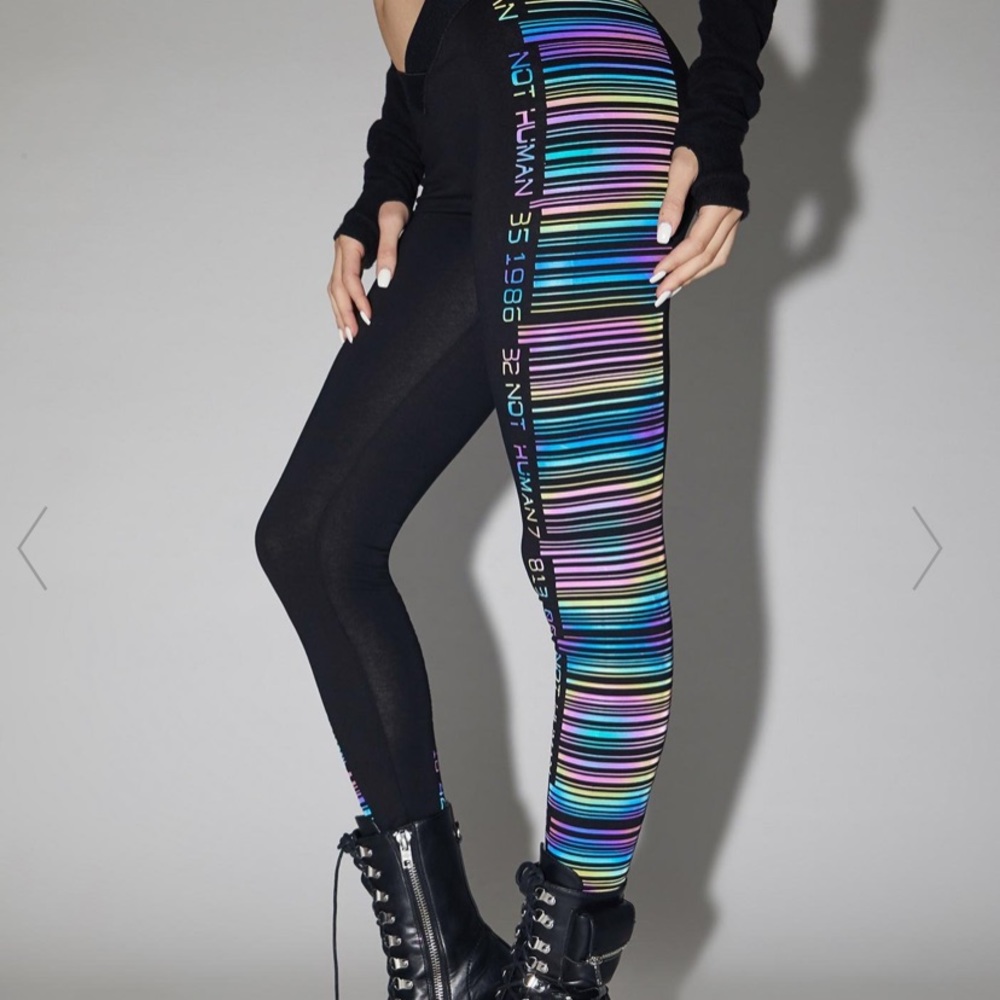 Reflective Rave Leggings
